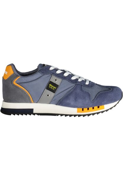 Blauer - Blue Polyester Men Sneaker