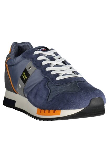 Blauer - Blue Polyester Men Sneaker