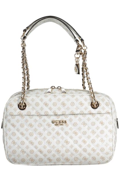 Guess Jeans - White Polyurethane Women Handbag