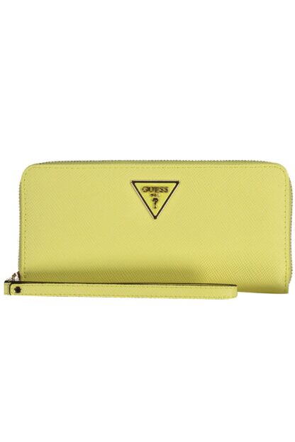 Guess Jeans - Yellow Polyurethane Women Wallet