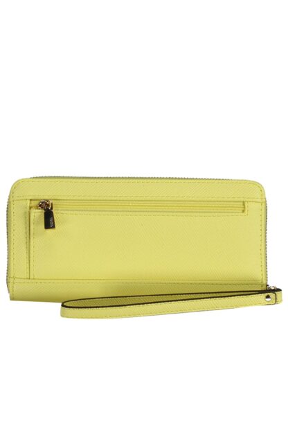 Guess Jeans - Yellow Polyurethane Women Wallet