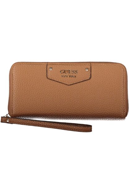 Guess Jeans - Brown Polyurethane Women Wallet