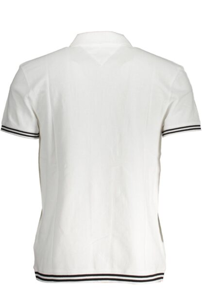 Tommy Hilfiger - White Cotton Men Polo Shirt