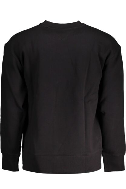 Tommy Hilfiger - Black Cotton Men Sweater