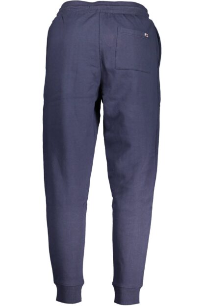 Tommy Hilfiger - Blue Cotton Men Sporty Pant