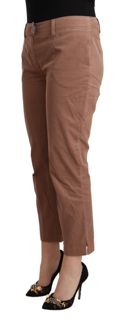 Costume National - Chic Tapered Cropped Mid Waist Pants