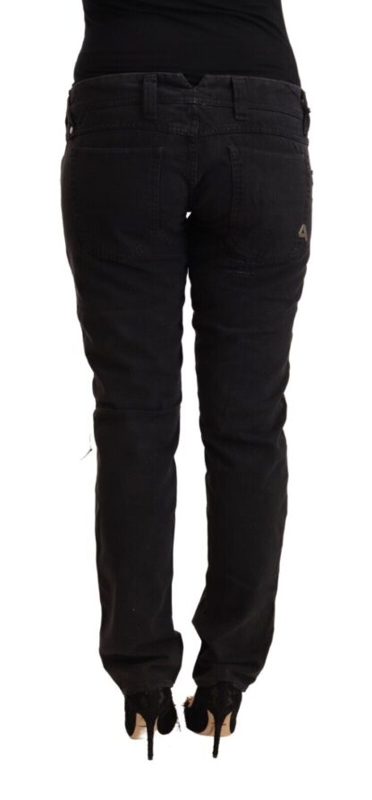 CYCLE - Chic Low Waist Black Slim Fit Jeans