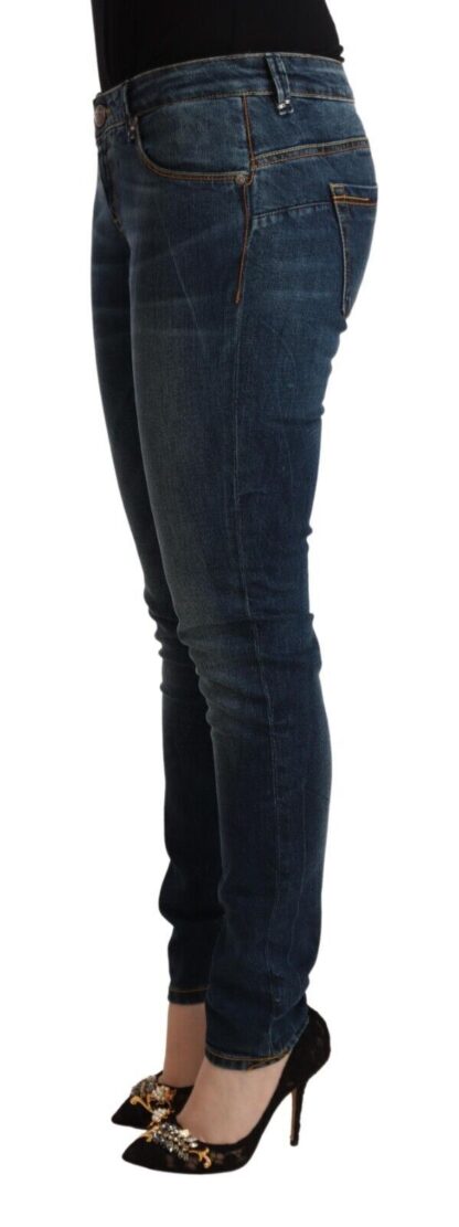 Acht - Chic Slim-Fit Low Waist Skinny Jeans