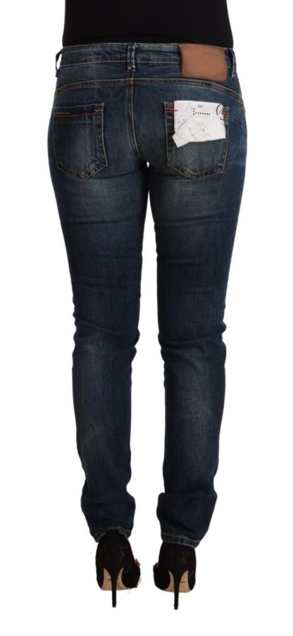 Acht - Chic Slim-Fit Low Waist Skinny Jeans