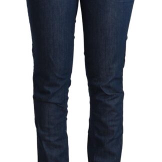 Acht - Elegant Slim Fit Low Waist Denim Jeans