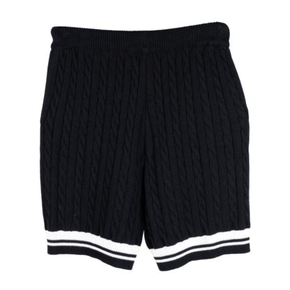 Comme Des Fuckdown - Black Cotton Men Bermuda