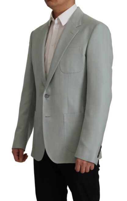 Dolce & Gabbana - Elegant Slim Fit Cashmere Silk Blazer Jacket