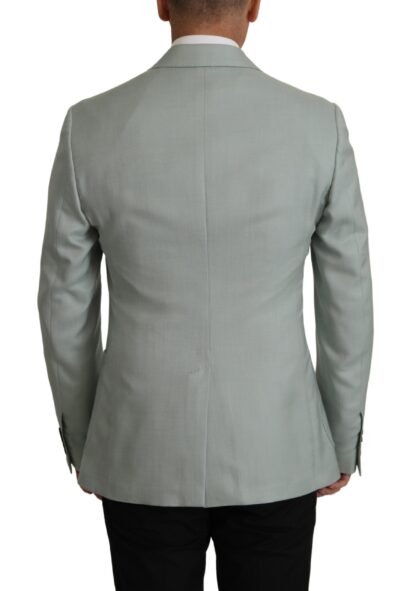 Dolce & Gabbana - Elegant Slim Fit Cashmere Silk Blazer Jacket