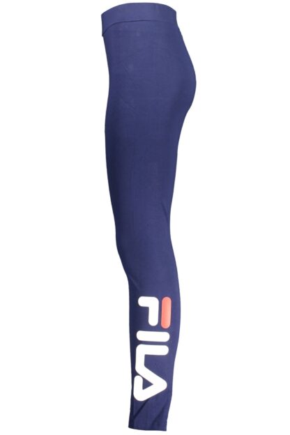 Fila - Blue Cotton Women Legging