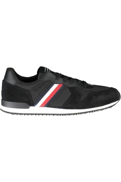 Tommy Hilfiger - Black Polyester Men Sneaker