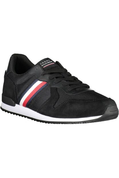 Tommy Hilfiger - Black Polyester Men Sneaker