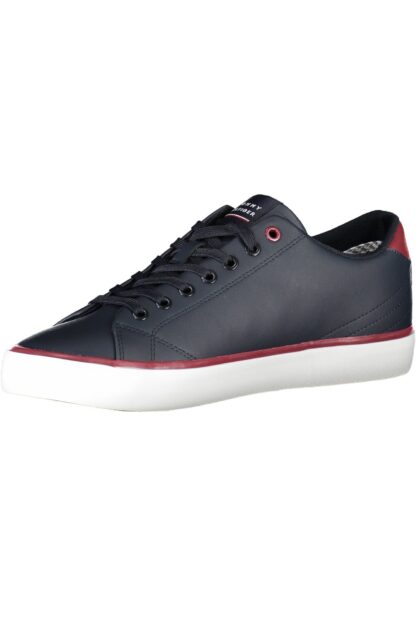 Tommy Hilfiger - Blue Recycled Polyester Men Sneaker