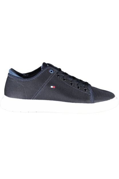 Tommy Hilfiger - Blue Recycled Polyester Men Sneaker