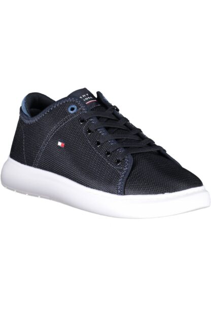 Tommy Hilfiger - Blue Recycled Polyester Men Sneaker