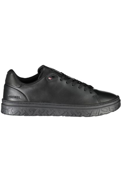 Tommy Hilfiger - Black Polyester Men Sneaker