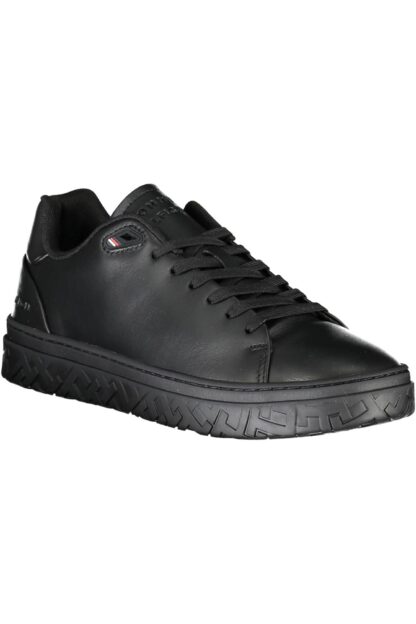 Tommy Hilfiger - Black Polyester Men Sneaker