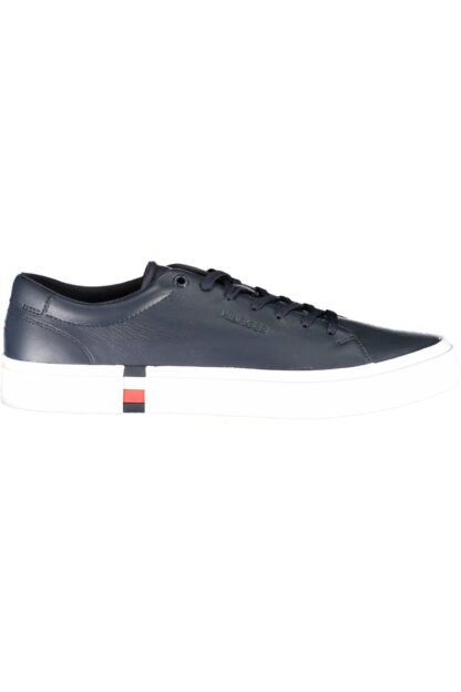 Tommy Hilfiger - Blue Recycled Polyester Men Sneaker