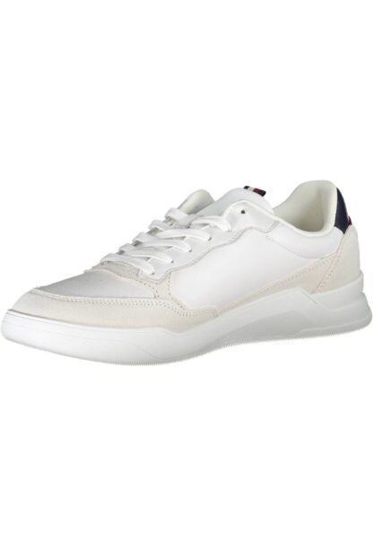 Tommy Hilfiger - White Polyester Men Sneaker