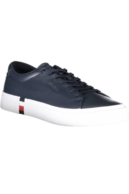 Tommy Hilfiger - Blue Recycled Polyester Men Sneaker