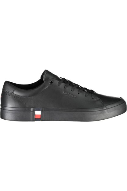 Tommy Hilfiger - Black Polyester Men Sneaker