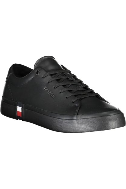 Tommy Hilfiger - Black Polyester Men Sneaker