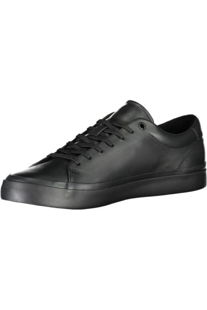 Tommy Hilfiger - Black Polyester Men Sneaker