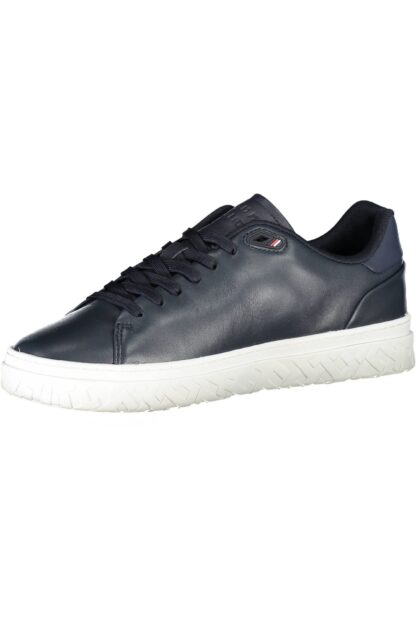 Tommy Hilfiger - Blue Polyester Men Sneaker