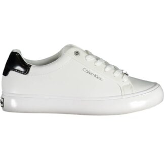 Calvin Klein - Black Leather Women Sneaker