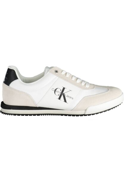 Calvin Klein - White Polyester Men Sneaker