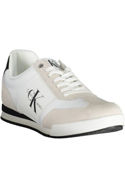 Calvin Klein - White Polyester Men Sneaker