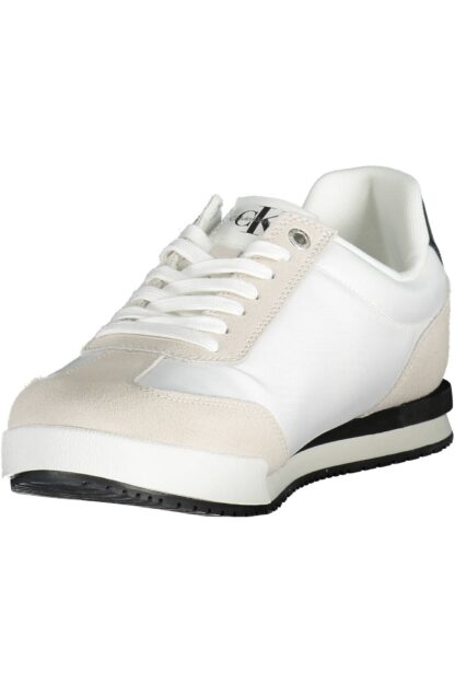 Calvin Klein - White Polyester Men Sneaker