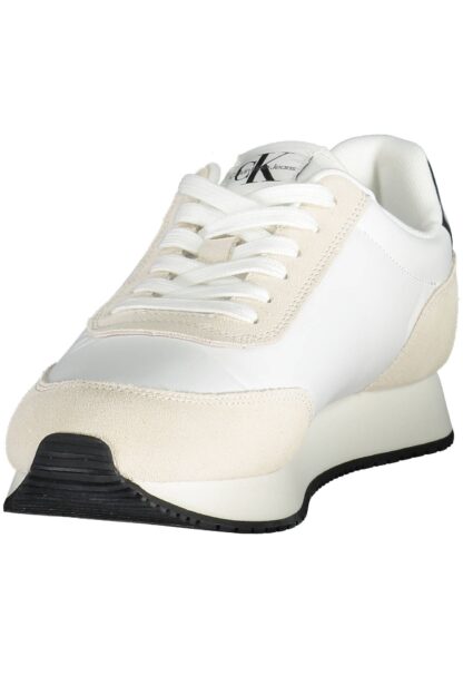 Calvin Klein - White Nylon Men Sneaker