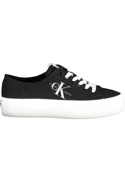 Calvin Klein - Black Cotton Women Sneaker