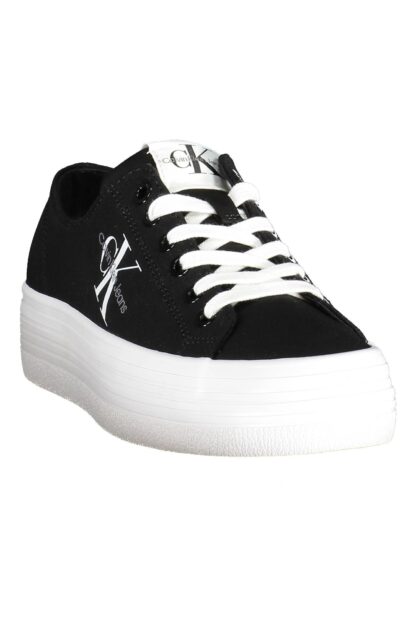 Calvin Klein - Black Cotton Women Sneaker