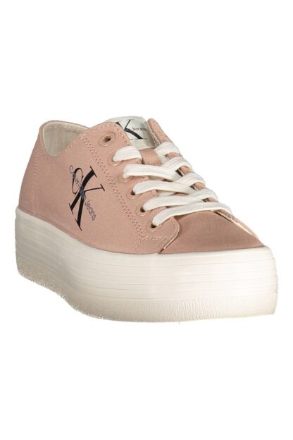 Calvin Klein - Pink Cotton Women Sneaker