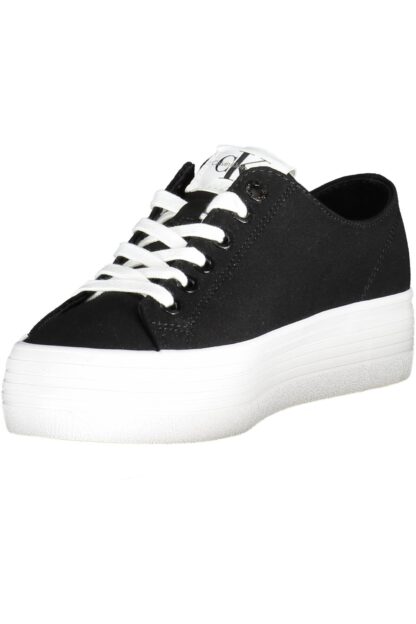 Calvin Klein - Black Cotton Women Sneaker