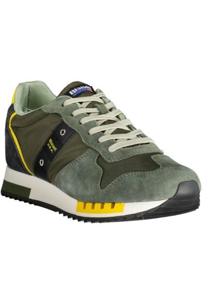 Blauer - Green Polyester Men Sneaker