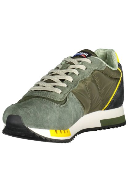 Blauer - Green Polyester Men Sneaker