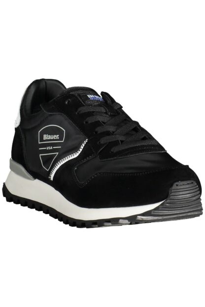 Blauer - Black Polyester Men Sneaker