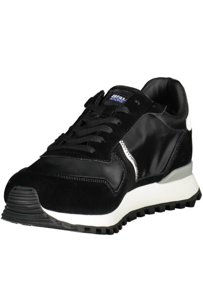 Blauer - Black Polyester Men Sneaker