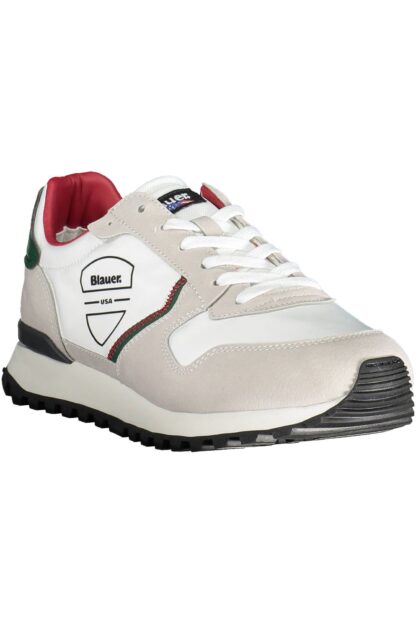 Blauer - White Polyester Men Sneaker