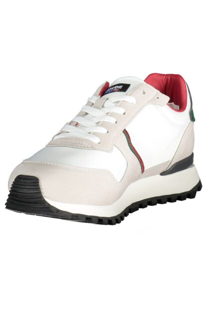 Blauer - White Polyester Men Sneaker