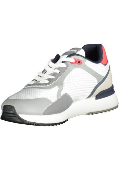 Blauer - White Polyester Men Sneaker