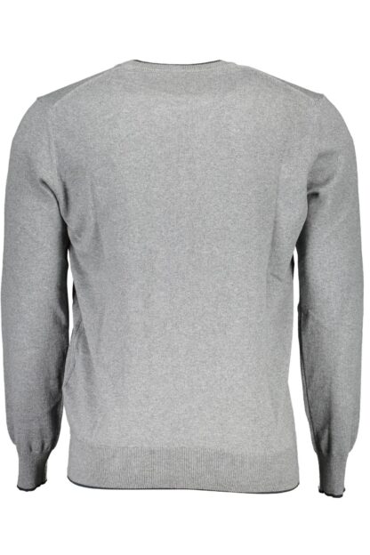 North Sails - Gray Cotton Men Sweater