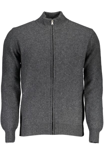 North Sails - Gray Wool Men Cardigan